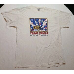 1998 USA Trampoline & Tumbling Team Trials T-Shirt Delta Size XL Vintage